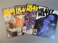 Heavy Metal Magazine - B, Lot of 4