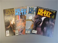 Heavy Metal Magazine - F, Lot of 4