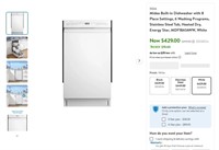 A539  Midea Built-in Dishwasher, 8 Place Settings,