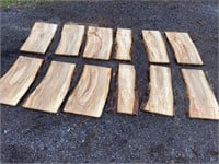 12-Spalted Maple Slabs