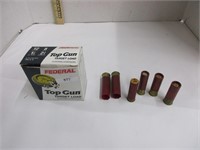 Federal 12 gauge shotgun shells (13) & 4 more