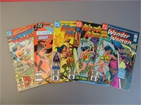 Wonder Woman 1st Series - D, Lot of 5 - High Grade