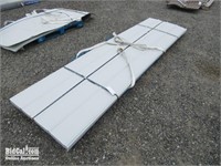 Grayish White Metal Roof Panel
