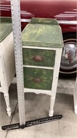 2 drawer painted cabinet *load yourself