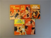 Pulp Sleeze Paperbacks 1950s-60s - Lot of 5 - D
