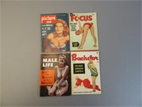 Pulp Pocket Digest Magazines 1950s - Lot of 4 - B