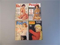 Pulp Pocket Digest Magazines 1950s - Lot of 4 - E