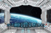 (Sealed/New)Spaceship Interior Backdrop
