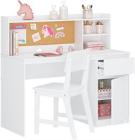Utex Kids Study Desk with Chair  5-12 Years Old