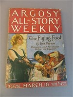 The Argosy All-Story Weekly Pulp Magazine - ERB