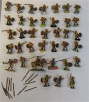 RPG - Lot of Vintage D&D Painted Figurines - A