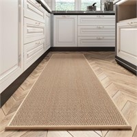 R7010  SIXHOME Kitchen Runner Rugs, 20" x 95" Beig