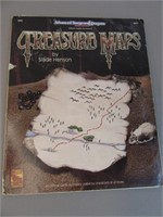 RPG - TSR AD&D Game Accessory Treasure Maps #9377