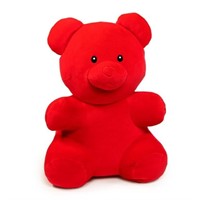 P11111 Way To Celebrate Red Gummy Bear Plush