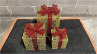 FM83  Christmas Lighted Gift Boxes