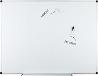 B8466  Amazon Basics Magnetic White Board, 36" x 4