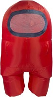$85  Among Us Red Kid Inflatable Costume 4'9