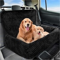FM7635  Zefinot Dog Car Bed, All Cars, Black, ZF-P