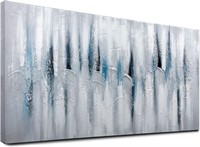 B8479  Zessonic Abstract Wall Art - 48" x 24" Canv