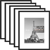 $46  upsimples 16x20 Picture Frame Set  5pcs  Blac