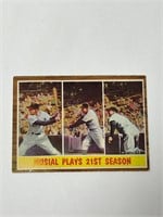 1962 Topps Stan Musial 21st Season