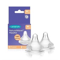 $5  Lansinoh Silicone Nipples- Medium Flow 2pk