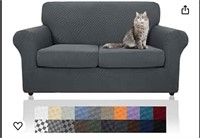 YEMYHOM Latest Checkered 3 Pieces Couch Covers