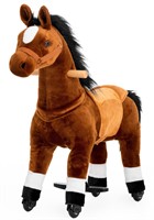 PONYEEHAW Ride on Horse Toys, Kids Riding Horse T