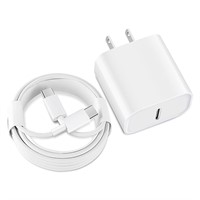 $16  USB C Fast Charger for iPad Pro/Air/Mini  6FT