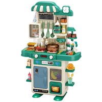 Deejoy Kitchen Playset,48Pcs for Boys and Girls,