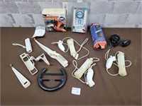 Wii Nintendo controllers and more