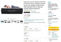 B8485  King Koil Luxury Air Mattress Queen 13