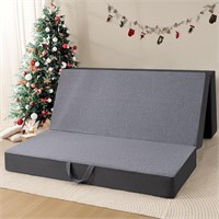 Vamcheer Tri Folding Mattress Queen Size - 4 Inch