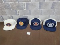 4 Vintage trucker hats