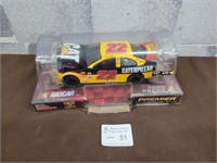 Nascar CAT #22 car in the package 1:24 scale