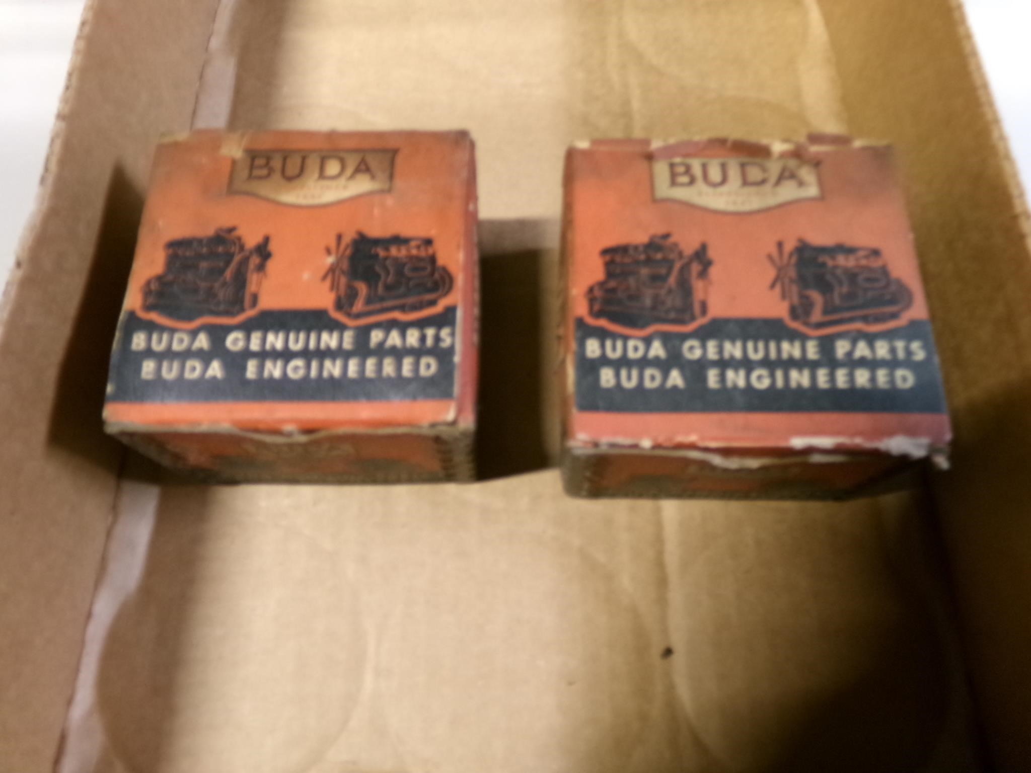 2 Buda genuine parts boxes