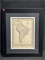 L. Viviane Geogropher 1825 Map of South America