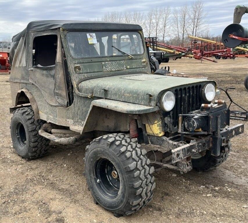 Collector's 1947 Willy's Jeep 4x4, Locking Diffs,