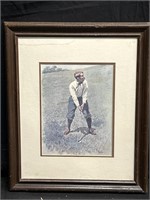 AB Frost Golf Print On Paper 19x23