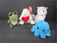 Four Unlikely Friends Stuffed Animals