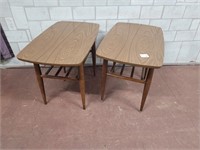 2 Mid Centry Modern side tables