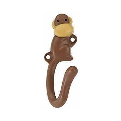 Twp BELWITH PRODUCTS Brown Monkey Cabinet Hooks