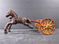 Cast Iron Horse and Buggy with No Buggy Piece