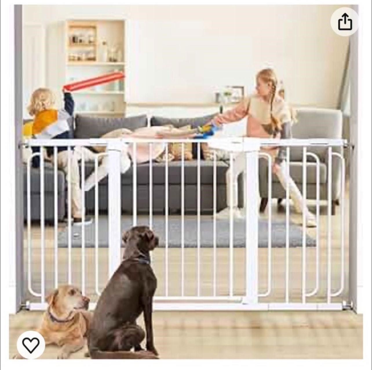 Cumbor 29.7-57" Extra Wide Baby Gate for Stairs