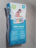 Two Pkg Gentle Steps Swim Pants Size Large