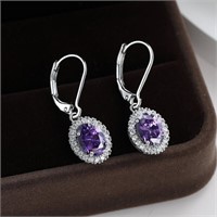 Beautiful Purple Earings