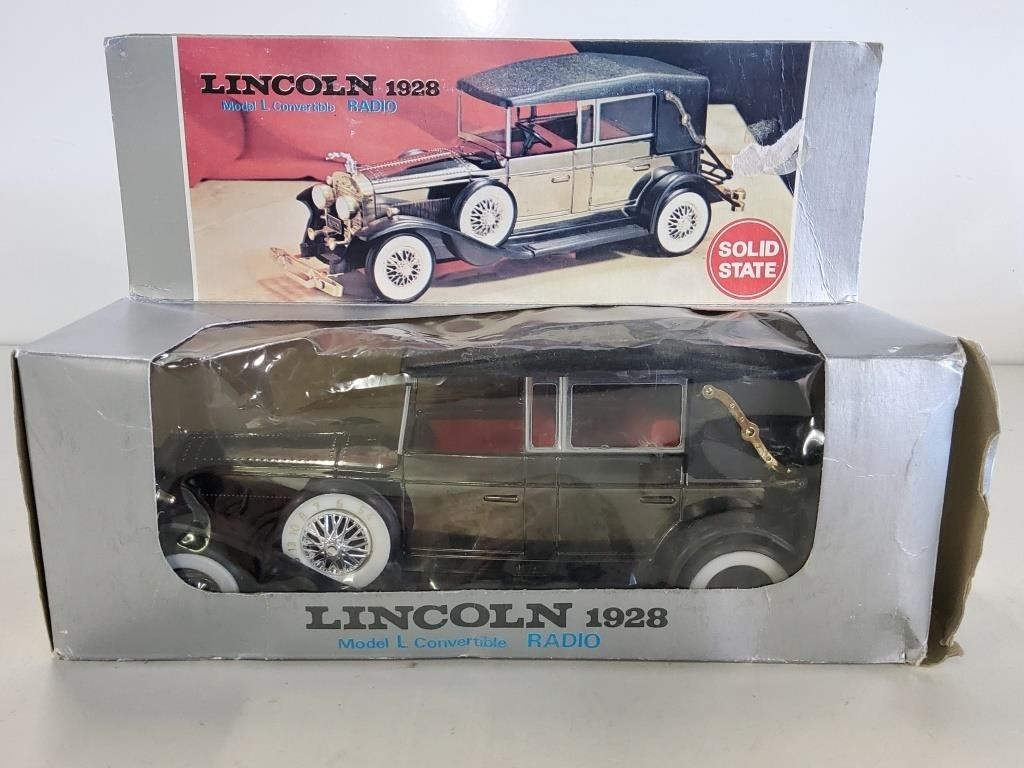 Sold State Raido, 1928 Lincoln Model L