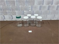 6 Canning jars