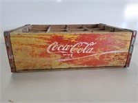 Coca-Cola Wood Crate 6in X 18in X 12in