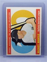 Mickey Mantle 1960 Topps All Star - Great Card!